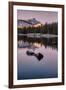 Peaceful Morning Reflection Yosemite Tioga Pass Tenaya Lake-Vincent James-Framed Photographic Print