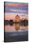 Peaceful Morning Reflections, Lake Merritt, Oakland California-Vincent James-Stretched Canvas