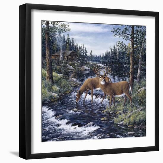 Peaceful Morning-Jeff Tift-Framed Giclee Print