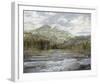 Peaceful Mountains-Mark Chandon-Framed Giclee Print