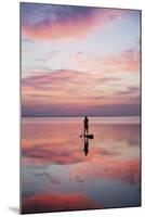 Peaceful Paddle Boarding-Ben Wood-Mounted Giclee Print