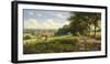 Peaceful Pasture-David Morgan-Framed Giclee Print