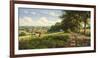 Peaceful Pasture-David Morgan-Framed Giclee Print