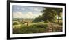 Peaceful Pasture-David Morgan-Framed Giclee Print