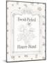 Peaceful Petals IV Neutral-Beth Grove-Mounted Art Print