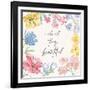 Peaceful Petals IX-Beth Grove-Framed Art Print