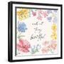 Peaceful Petals IX-Beth Grove-Framed Art Print