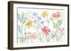 Peaceful Petals VI-Beth Grove-Framed Premium Giclee Print