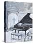 PEACEFUL PIANO-ALLAYN STEVENS-Stretched Canvas