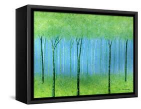 Peaceful Place-Herb Dickinson-Framed Stretched Canvas