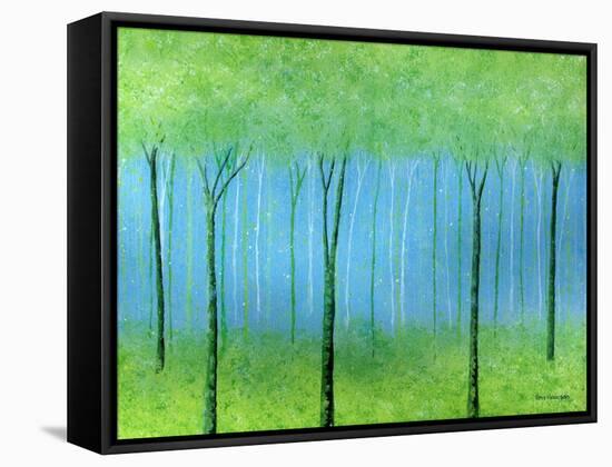 Peaceful Place-Herb Dickinson-Framed Stretched Canvas