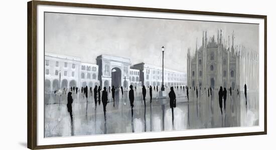 Peaceful Plaza-Shawn Mackey-Framed Giclee Print