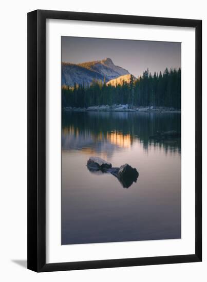 Peaceful Reflection at Tenaya Lake Yosemite National Park-Vincent James-Framed Photographic Print