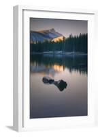 Peaceful Reflection at Tenaya Lake Yosemite National Park-Vincent James-Framed Photographic Print