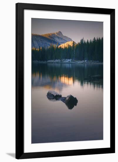 Peaceful Reflection at Tenaya Lake Yosemite National Park-Vincent James-Framed Photographic Print