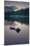 Peaceful Reflection at Tenaya Lake Yosemite National Park-Vincent James-Mounted Photographic Print