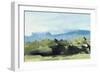 Peaceful Scenery-Jane Slivka-Framed Art Print