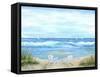Peaceful Seascape-Marilyn Dunlap-Framed Stretched Canvas
