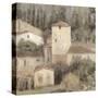 Peaceful View of Tuscany Villaggio-Longo-Stretched Canvas