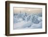 Peaceful Winter Day-gadag-Framed Photographic Print