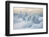 Peaceful Winter Day-gadag-Framed Photographic Print