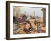 Peaceful Work Behind the Front in Russian Poland-Felix Schwormstadt-Framed Giclee Print