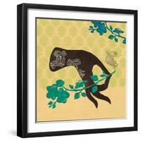 Peaceful-Bella Dos Santos-Framed Art Print