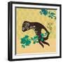 Peaceful-Bella Dos Santos-Framed Art Print