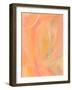 Peach Bliss II-Regina Moore-Framed Art Print