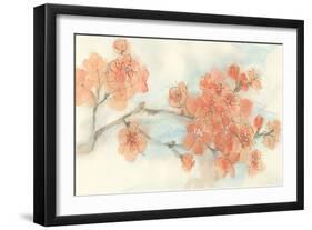 Peach Blossom I-Chris Paschke-Framed Art Print