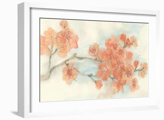 Peach Blossom I-Chris Paschke-Framed Art Print