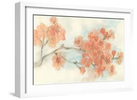 Peach Blossom I-Chris Paschke-Framed Art Print