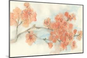 Peach Blossom I-Chris Paschke-Mounted Art Print