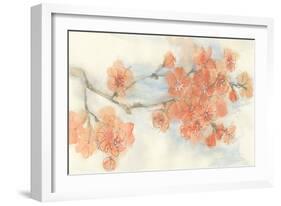 Peach Blossom I-Chris Paschke-Framed Art Print