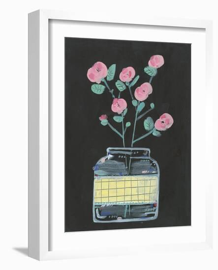 Peach Blossom Jar-Joelle Wehkamp-Framed Giclee Print