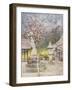 Peach-Blossom-Mortimer Ludington Menpes-Framed Giclee Print