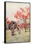 Peach Blossom-Ella Du Cane-Framed Stretched Canvas