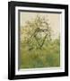 Peach Blossoms - Villiers-le-Bel-Frederick Childe Hassam-Framed Premium Giclee Print