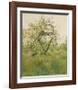 Peach Blossoms - Villiers-le-Bel-Frederick Childe Hassam-Framed Premium Giclee Print