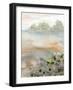 Peach Blue Landscape 4-Patti Bishop-Framed Art Print