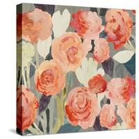 Peach Floral-PI Studio-Stretched Canvas