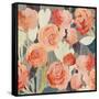 Peach Floral-PI Studio-Framed Stretched Canvas