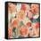 Peach Floral-PI Studio-Framed Stretched Canvas