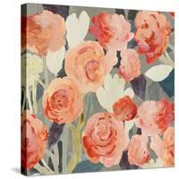 Peach Floral-PI Studio-Stretched Canvas