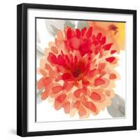 Peach Flower I-Sandra Jacobs-Framed Giclee Print