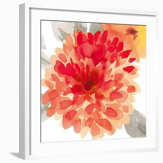 Peach Flower I-Sandra Jacobs-Framed Giclee Print