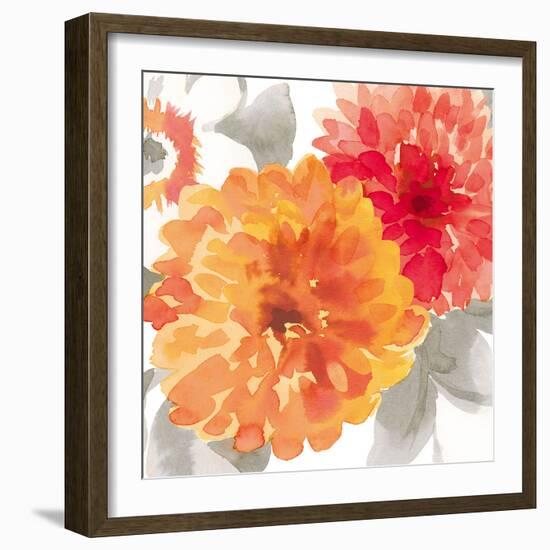 Peach Flower II-Sandra Jacobs-Framed Giclee Print