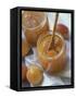 Peach Jam in Preserving Jars-Eising Studio - Food Photo and Video-Framed Stretched Canvas