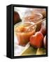 Peach Jam in Preserving Jars-Eising Studio - Food Photo and Video-Framed Stretched Canvas