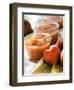 Peach Jam in Preserving Jars-Eising Studio - Food Photo and Video-Framed Photographic Print